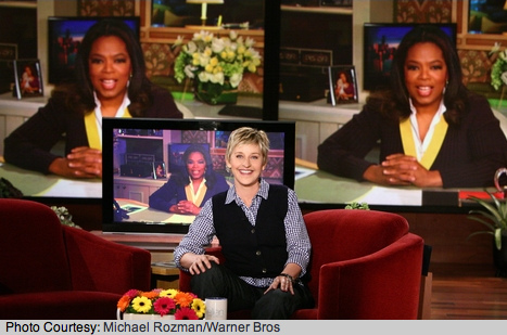 ellen degeneres interviewing oprah