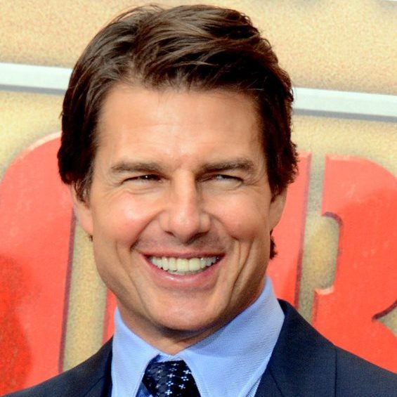 Tom Cruise smiling