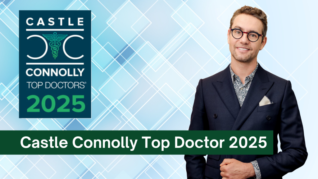 Dr. Konstantin Vasyukevich recognized as a 2025 Top Doctor for excellence in facial plastic surgery.