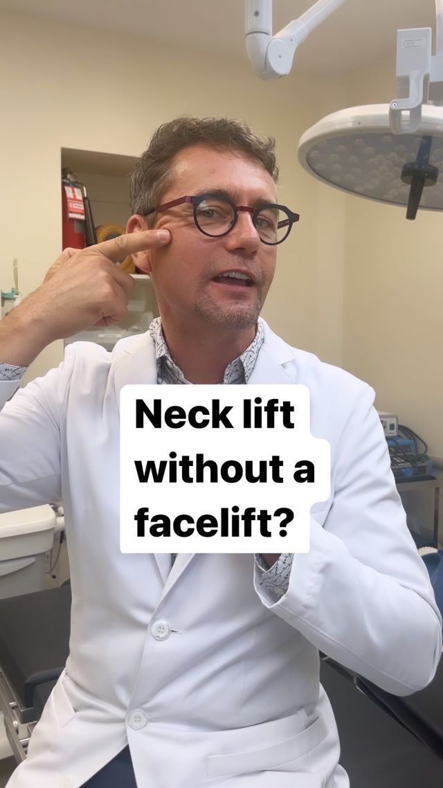 Should you consider a neck lift without a facelift? See my response and leave any questions in the comments!