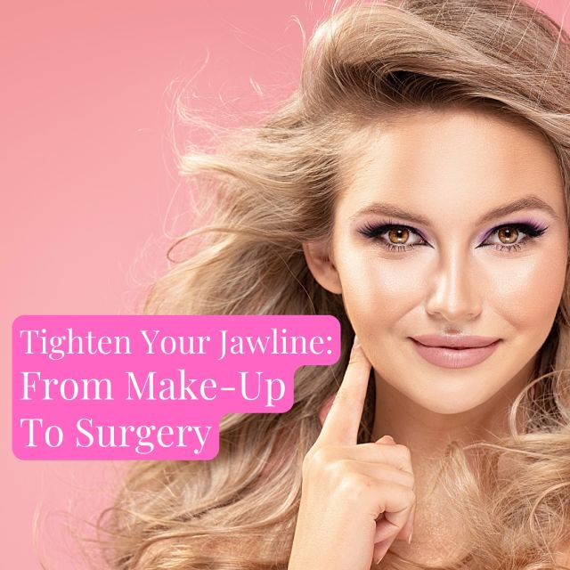 Discover the secrets to a defined jawline! From makeup tips to surgical options, my latest blog post presents all the ways you can achieve a tighter, more sculpted look.✨ #jawlinegoals #beautytips #plasticsurgery #makeup #makeuptips