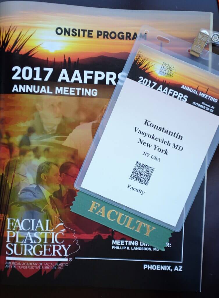 Dr. Konstantin Dr. Konstantin Presents at a National Conference
