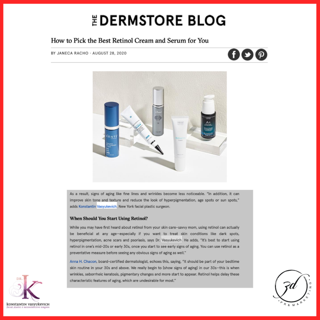 Dr. Konstantin Best Retinol Treatment for You | Dr. Konstantin in Dermstore
