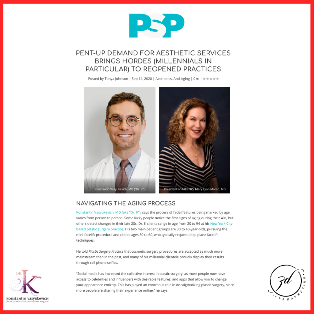 Dr. Konstantin Coronavirus, Social Media, and Facial Plastic Surgery | Dr. Konstantin in Plastic Surgery Practice