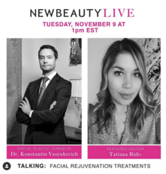Dr. Konstantin Dr. Konstantin In NEWBEAUTY: Facial Rejuvenation at Every Decade