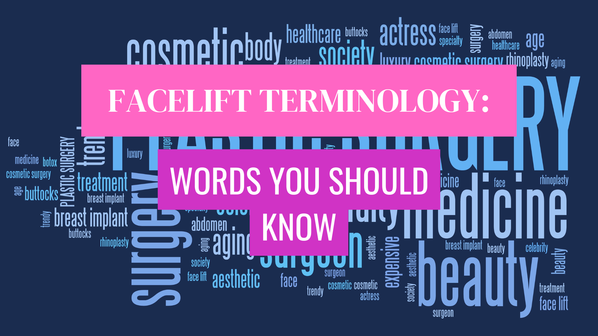 Dr. Konstantin Vasyukevich Facelift Terminology: Medical Terms Every Patient Should Know