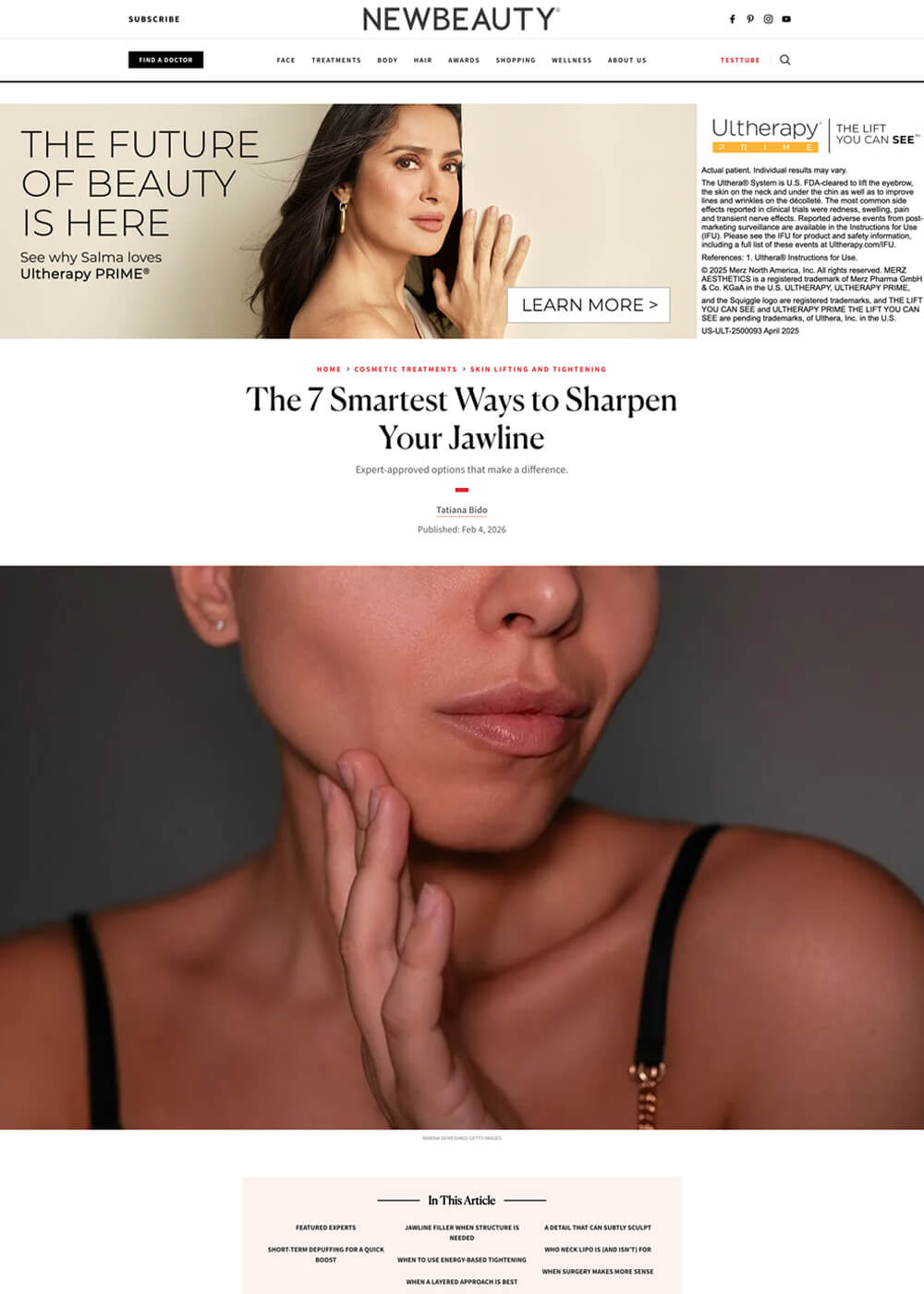 The 7 Smartest Ways to Sharpen Your Jawline - Article